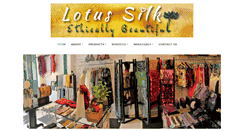 Desktop Screenshot of lotus-silk.com